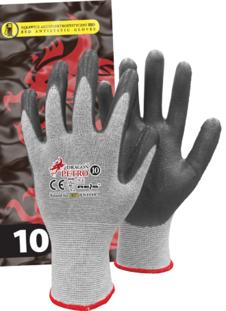 Antistatische Arbeitshandschuhe CARBON ESD