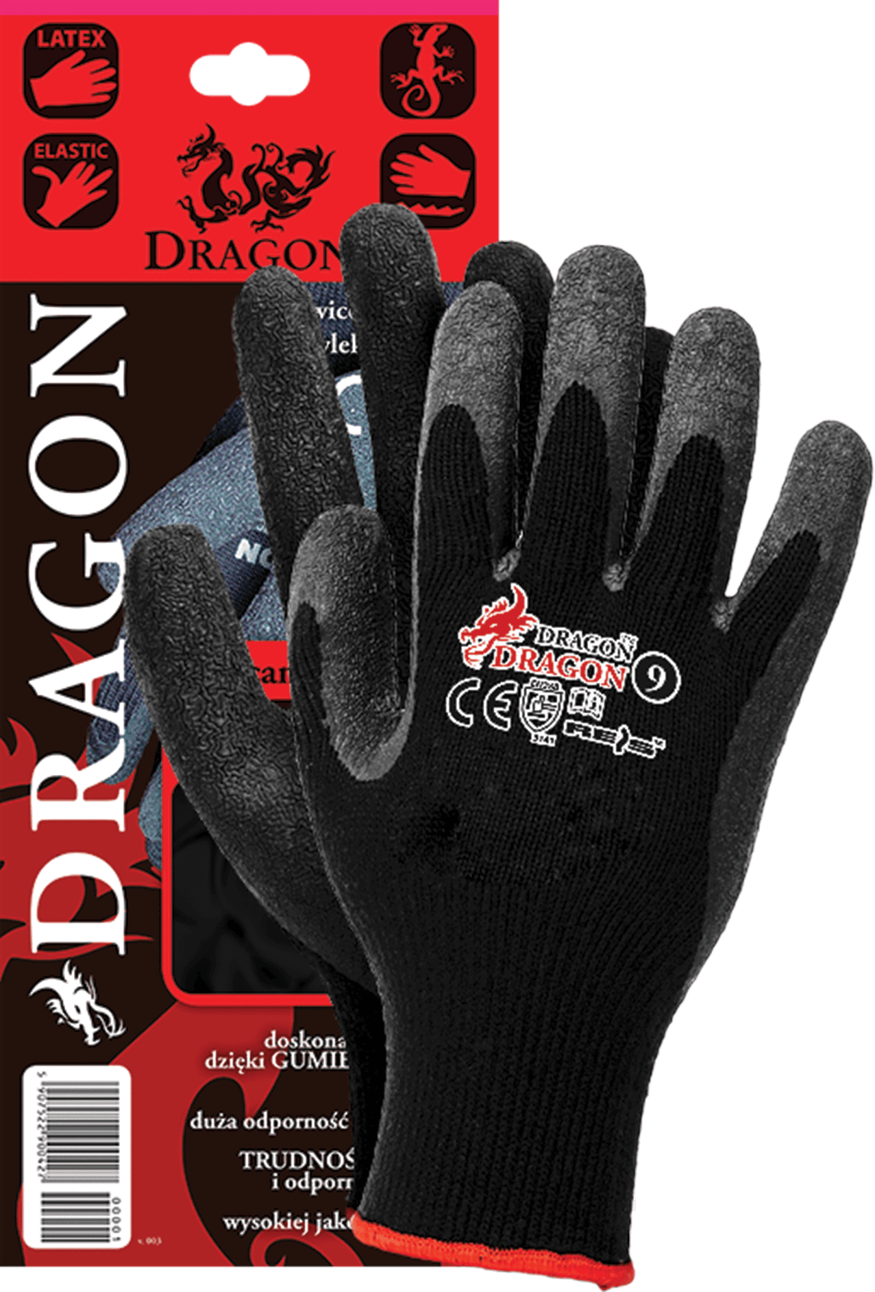 Latex-Arbeitshandschuhe DRECO Latex-Arbeitshandschuhe DRECO