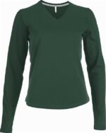 Langärmeliges Damen-T-Shirt KARIBAN K382