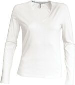 Langärmeliges Damen-T-Shirt KARIBAN K382