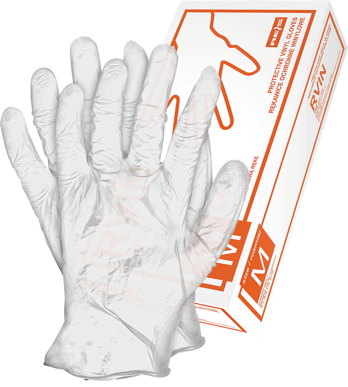 Chirurgische Einweghandschuhe VINYL CLEAR 100 Stück Chirurgische Einweghandschuhe VINYL CLEAR 100 Stück