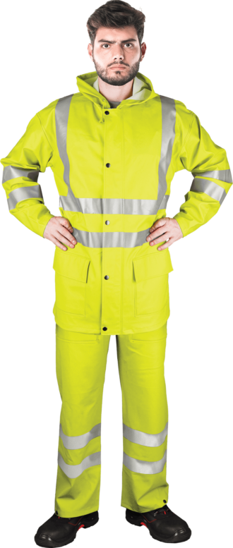 TERO HIVIS reflektierende Regenausrüstung