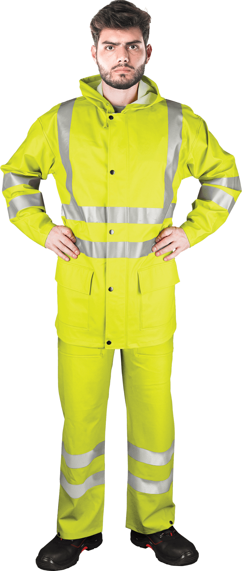 TERO HIVIS reflektierende Regenausrüstung TERO HIVIS reflektierende Regenausrüstung