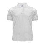 Weißes Herren Arbeits-Poloshirt JHK 210g