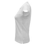 Weißes Damen Arbeits-Poloshirt JHK 200g