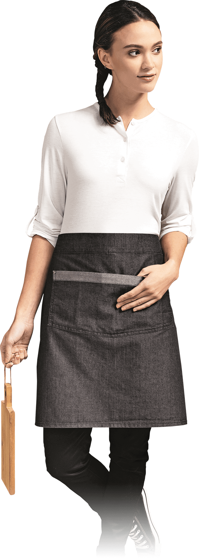 Kellnerschürze mit Tasche MIDI 50x70 cm Kellnerschürze mit Tasche MIDI 50x70 cm