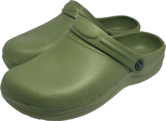 Grüne geschlossene Crocs LAB OLIVE