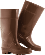 Arbeitsstiefel ANTIOXID PVC braun