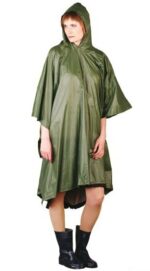 PONCHO Regenschutz Regenmantel