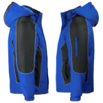 Winterarbeitsjacke mit Kapuze BLIZZARD BLUE
