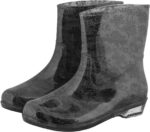 Damenstiefel BLUMEN PVC