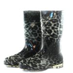 Damen Arbeitsstiefel LEOPARD PVC