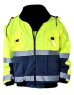 Reflektierende Winter-Arbeitsjacke WARDI HIVIS 2V1