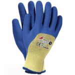Latex-Arbeitshandschuhe GRIP BLUE