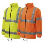 Reflektierender Fleece-Kapuzenpullover 5V1 HV