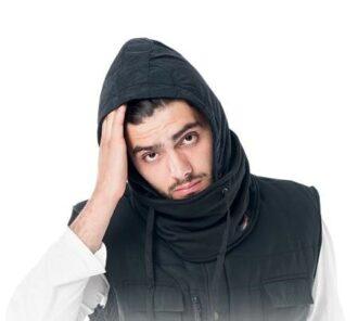 Kapuze mit Halstuch SMART