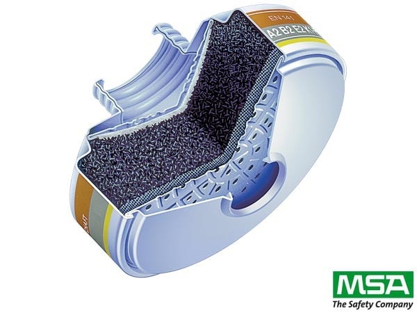 Universalfilter A2B2E2K1 für MSA-Vollgesichtsmasken Universalfilter A2B2E2K1 für MSA-Vollgesichtsmasken