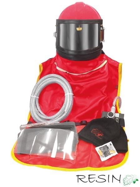 RESIN VEGA Sandstrahl-Atemschutzgeräteset RESIN VEGA Sandstrahl-Atemschutzgeräteset