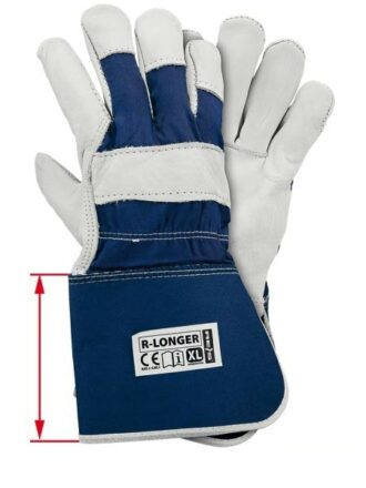 Kombinierte Leder-Arbeitshandschuhe BONY LONG