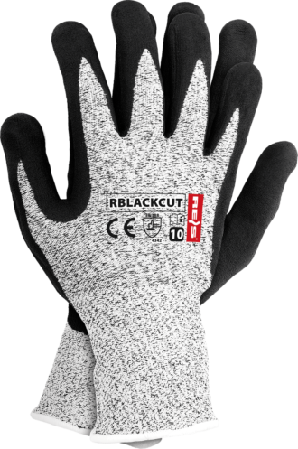 Porenverhindernde Handschuhe BLACK CUT 3