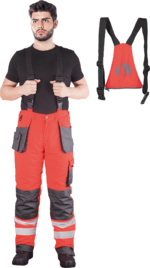 Reflektierende Winterhose PROFI HIVIS