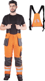 Reflektierende Winterhose PROFI HIVIS