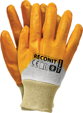 Nitril-Arbeitshandschuhe HARIX YELLOW