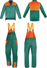 DrWAL Säge-Schneidschutz-Arbeitsset