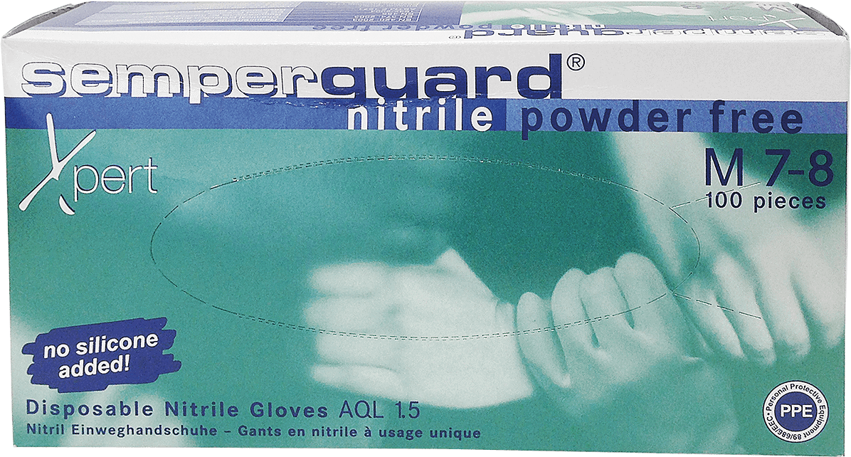 Einweghandschuhe aus Nitril, ungepudert XPERT 100 Stück Einweghandschuhe aus Nitril, ungepudert XPERT 100 Stück
