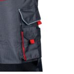 Winterarbeitshose SMOG auf Hosenträgern