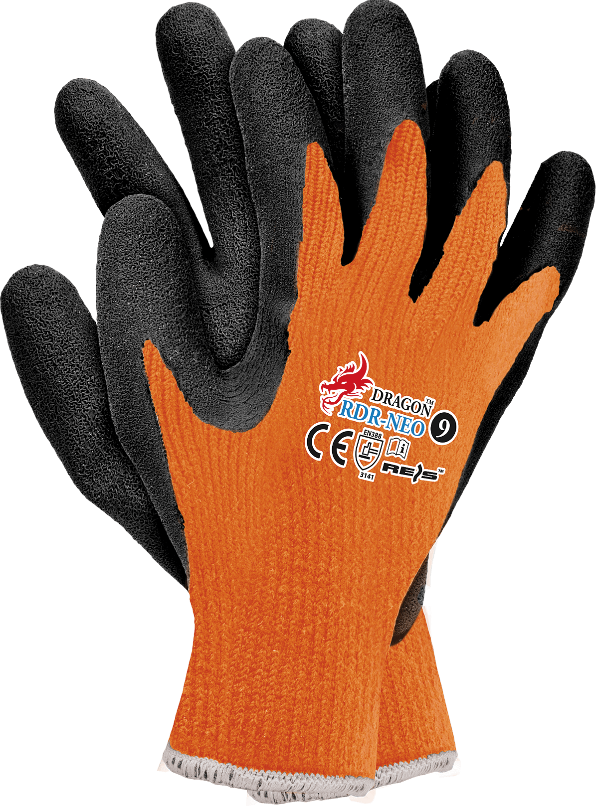 Latex-Handschuhe DRAGO NEO ORANGE Latex-Handschuhe DRAGO NEO ORANGE