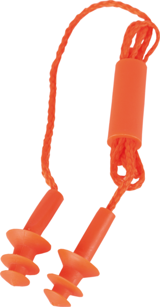 Ergonomische OSZ TREE Gehörschutzstöpsel mit Kordelzug