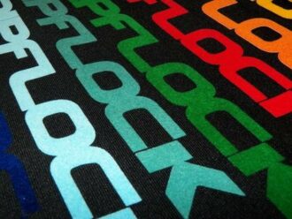 LOGA-Druck auf Fleece-Bekleidung