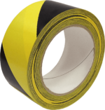 Vinyl-Warnband selbstklebend 33m