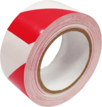 Vinyl-Warnband selbstklebend 33m