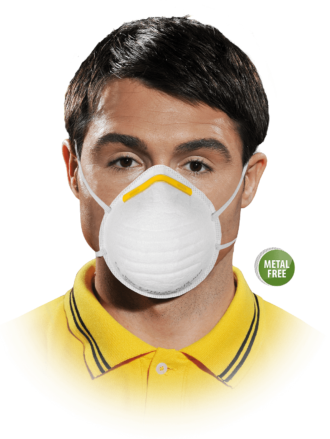 Atemschutzmaske EASY FFP1 schützend ohne Metallelemente 25St.