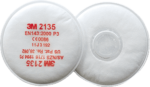 3M™ 2135 P3 Filter gegen Partikel und Viren 2 Stück im Pack
