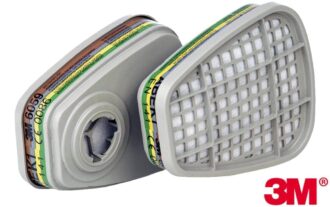 3M™ 6059 ABEK1 Gas- und Dampffilter 2 Stück in Packung