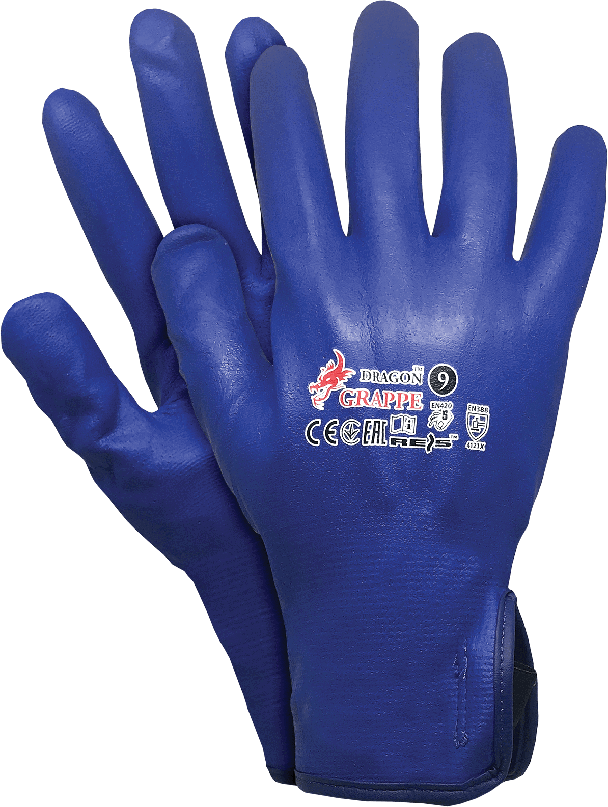 Vollständig getränkte Nitrilhandschuhe GRAPE Vollständig getränkte Nitrilhandschuhe GRAPE