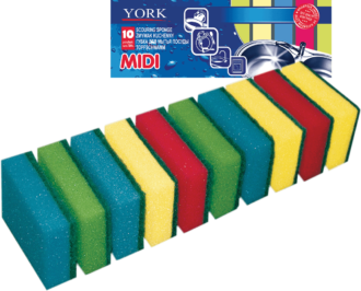 Abwaschschwämme MIDI 80x50x25mm 10St.