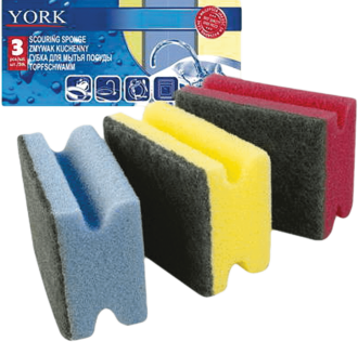 Spülschwämme PROFIL 90x70x43mm 3St.