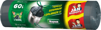 Abfallbeutel 60 Liter 10 Stück einziehbar