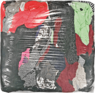 Gepresstes Textil zum Abwischen TRIKOT MIX 10kg