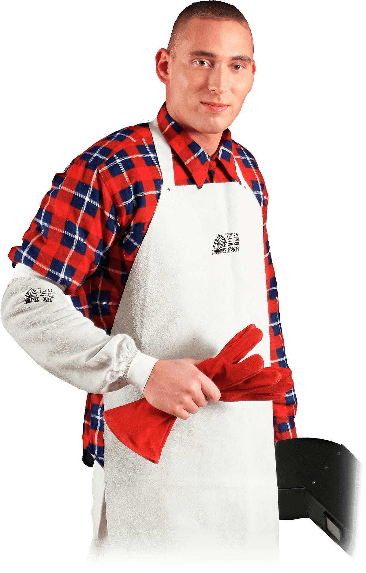 SMART Welding Arbeitsschürze aus Leder SMART Welding Arbeitsschürze aus Leder