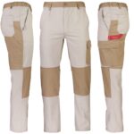 Bundfalten-Arbeitshose DELUX BROWN