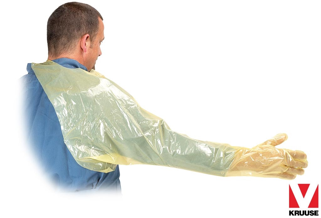 Rektale veterinärmedizinische Einmalhandschuhe KRUUSE 95 cm 50Stk Rektale veterinärmedizinische Einmalhandschuhe KRUUSE 95 cm 50Stk