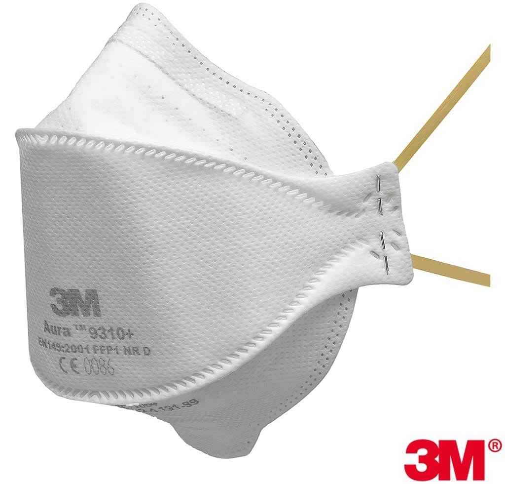 Atemschutzgerät ohne Ausatemventil 3M™ Aura™ 9310 FFP1 Atemschutzgerät ohne Ausatemventil 3M™ Aura™ 9310 FFP1