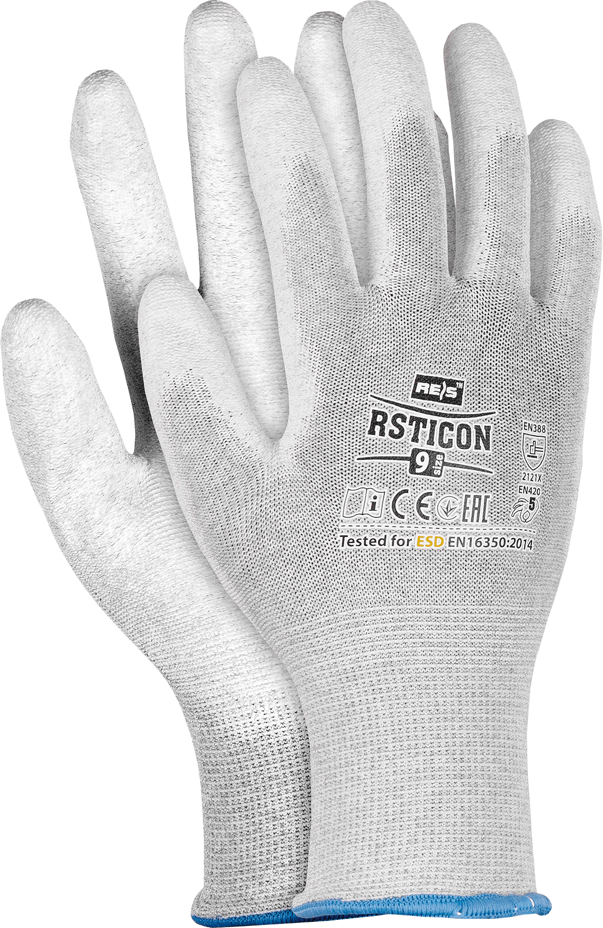 STICON ESD antistatisch getauchte Arbeitshandschuhe STICON ESD antistatisch getauchte Arbeitshandschuhe