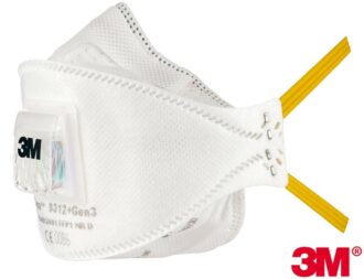 3M™ Aura™ 9312+ 3 Generation FFP1 Ventil-Atemschutzmaske