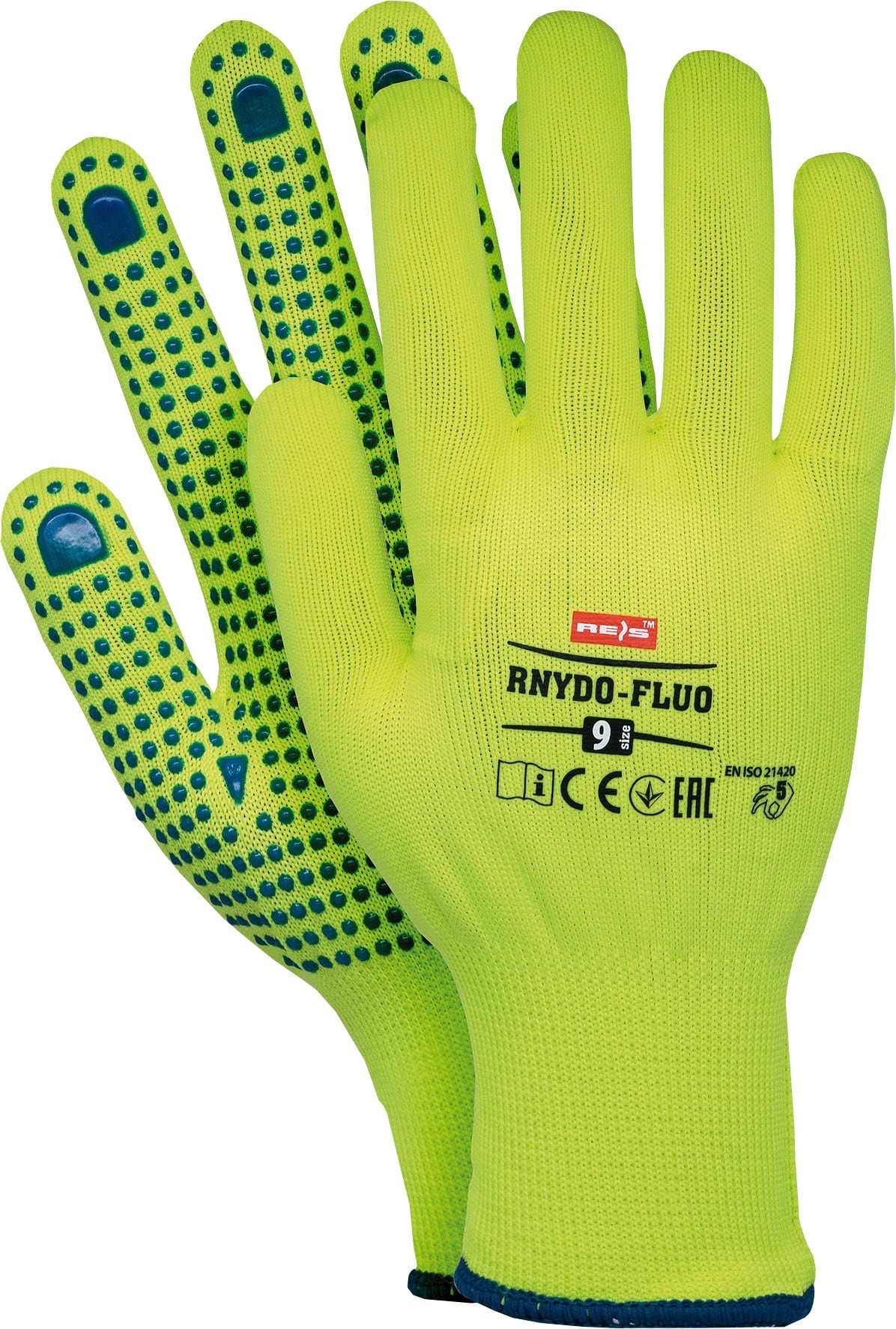 Arbeitshandschuhe mit NIDO FLUO-Zielen Arbeitshandschuhe mit NIDO FLUO-Zielen